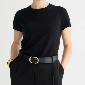 NWT - Cashmere Class fit  crew-neck T-shirt sweater